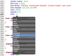Syntax coloring: more than just pretty print