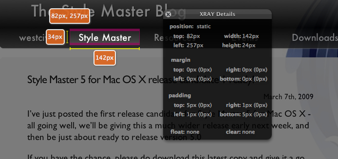 Using the X-ray features
