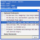 Report unused statements for easy removal