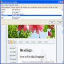Valid (X)HTML and CSS templates